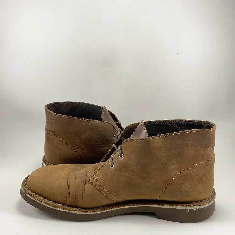 Clarks Desert Boot Mens Size 13 M Brown Beeswax Leather Chukka Ankle Boots